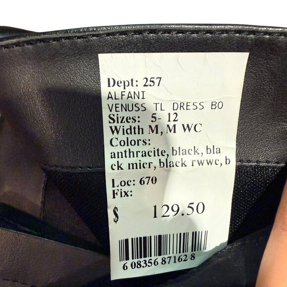Alfani Venuss Wide Calf Boots Size 5 M Extended Calf NWOB - Picture 6 of 6